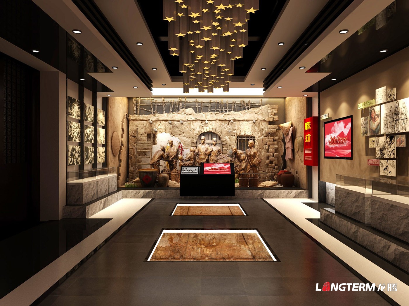 巴中市通江縣紅四方面軍總指揮部舊址紀念館設(shè)計效果圖